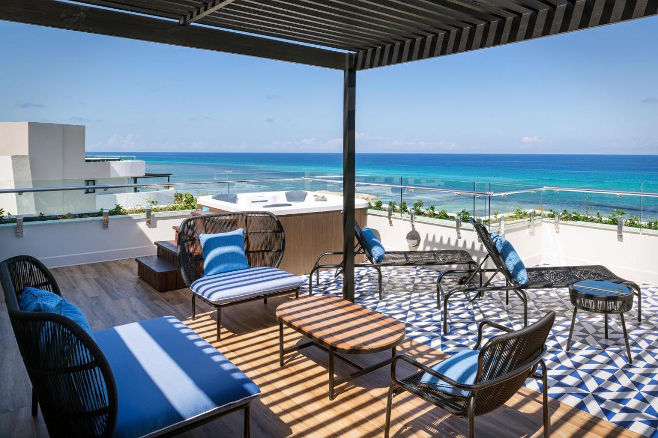 Ocean Eden Bay (Adults Only) Hotell Spring Rises Eksteriør bilde Rooftop at the Hotel