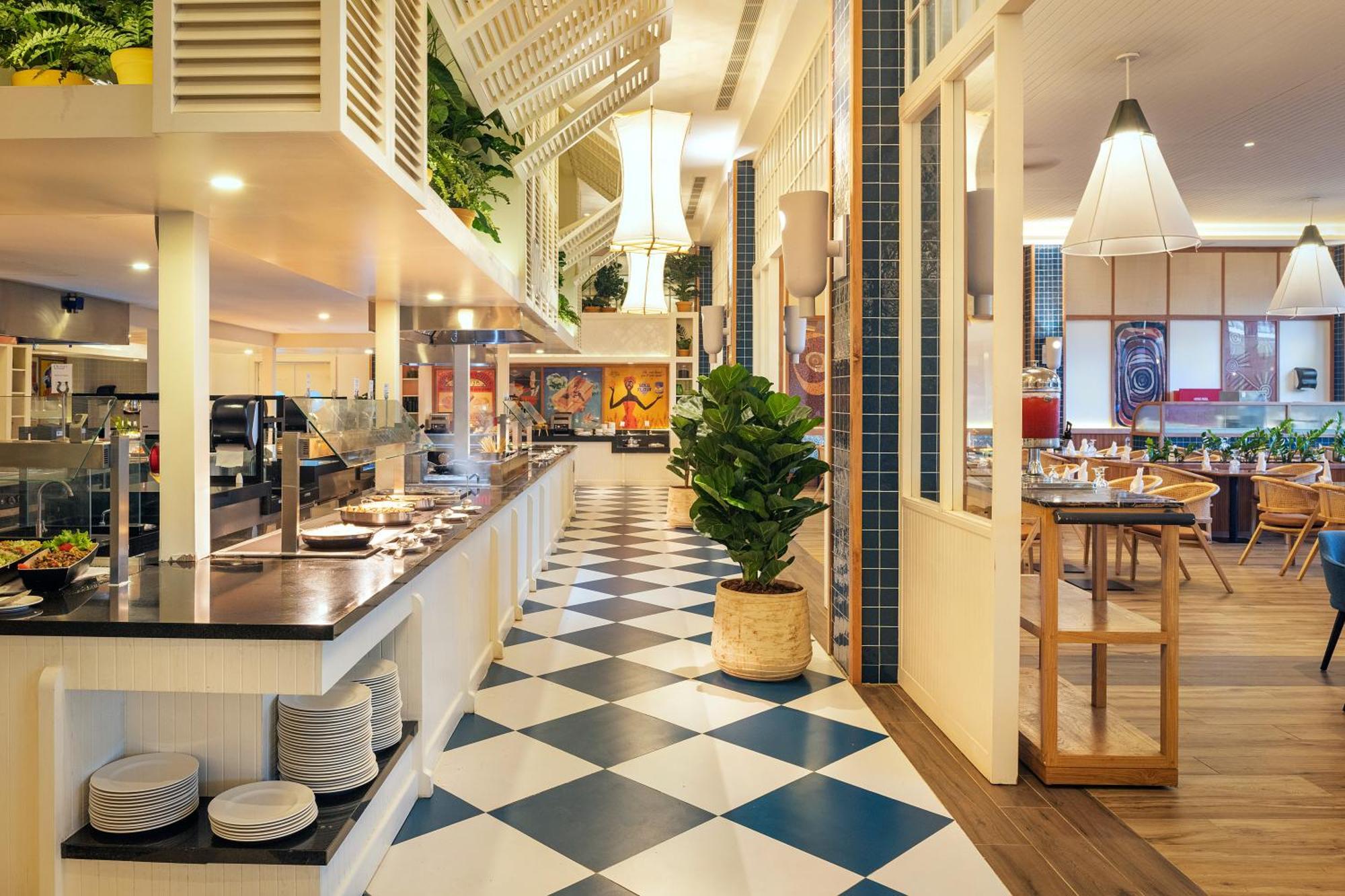 Ocean Eden Bay (Adults Only) Hotell Spring Rises Eksteriør bilde The restaurant